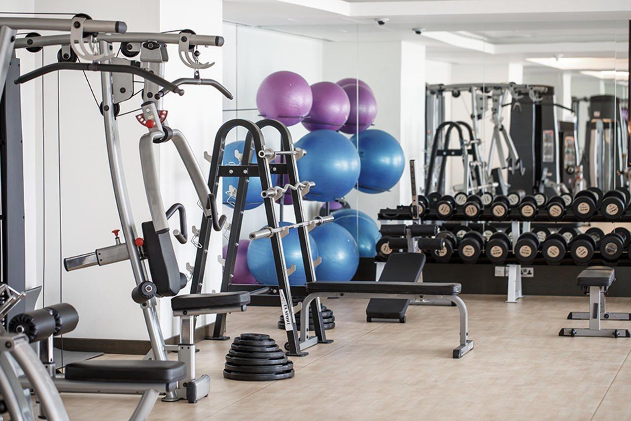 Royal M Al Aqah Beach Resort By Gewan 외부 사진 A typical gym