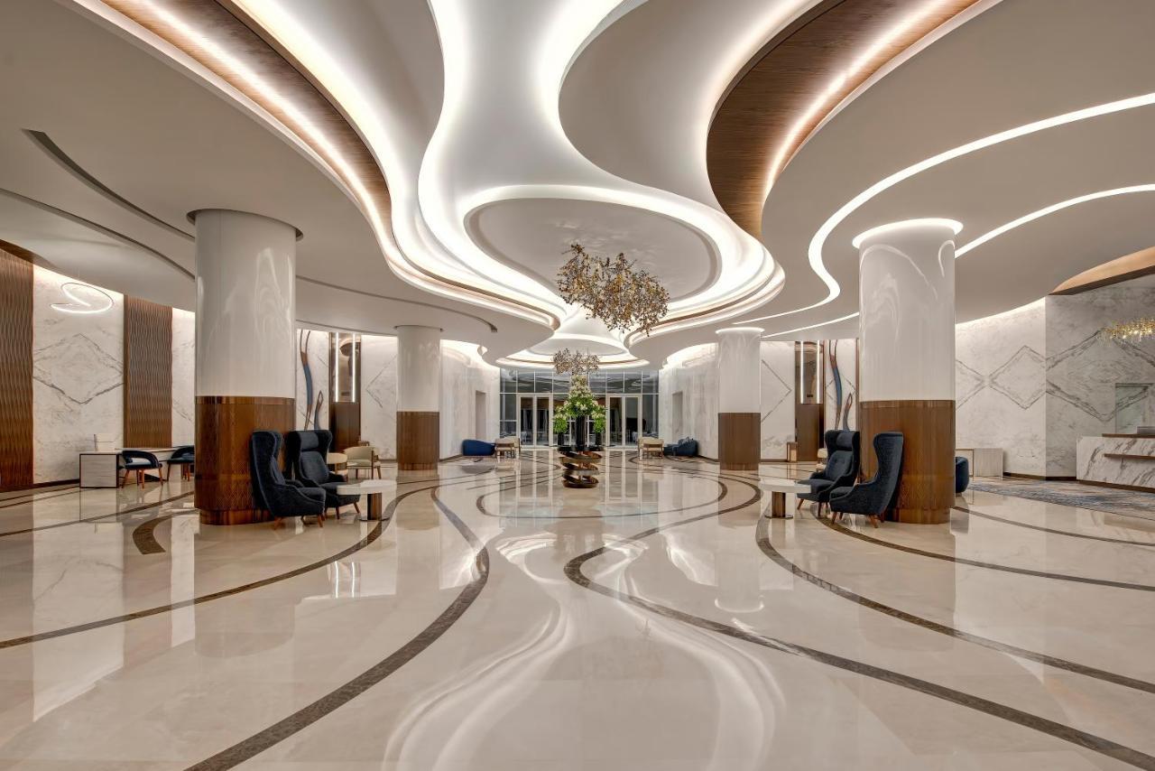 Royal M Al Aqah Beach Resort By Gewan 외부 사진 The lobby of the hotel