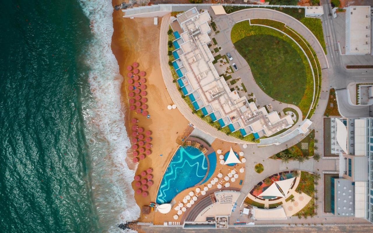 Royal M Al Aqah Beach Resort By Gewan 외부 사진 Aerial view of the resort